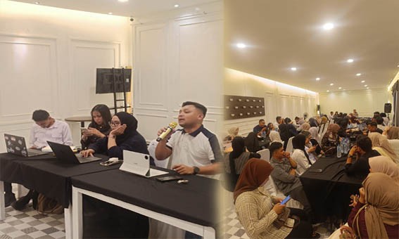 Kepala Regional Provinsi Gorontalo Bersama Jajaran Melakukan Evaluasi Kepada Para Kepala SPPG dan Penata Layanan Operasional Gizi (PLOG)